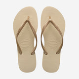 Havaianas Slim In Light Golden