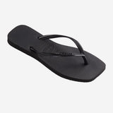 Havaianas Slim Square Flip Flops In Black