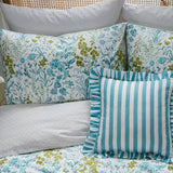 Helena Springfield Foxglove Cotton Duvet Cover Set Blue Double