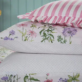 Helena Springfield Meadow Flower Cotton Duvet Cover Set Super King