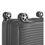 Highbury Venice Travel Suitcase 34L In Dark Grey