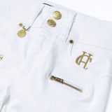 Holland Cooper Biker Jean Optic White