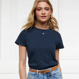 Holland Cooper Monogram Tee in Ink Navy