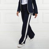 Holland Cooper Wide Leg Pant in Ink Navy