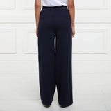 Holland Cooper Wide Leg Pant in Ink Navy