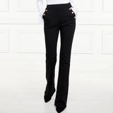 Holland Cooper Amoria Flared Jean Black