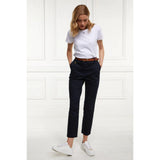 Holland Cooper Bexley Cigarette Trouser In Navy