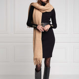 Holland Cooper Chelsea Scarf in Camel