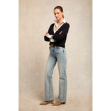 Holland Cooper Classic Straight Jean In Vintage Indigo