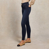 Holland Cooper Contour Skinny Jean in Deep Indigo, Regular Fit