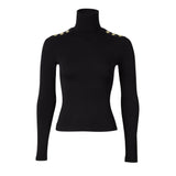 Holland Cooper Essential Roll Neck Ink in Navy