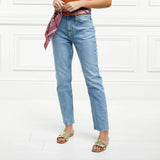Holland Cooper High Rise Slim Jean in Vintage Indigo