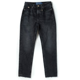 Holland Cooper High Rise Slim Jean Washed Black