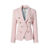 Holland Cooper Knightsbridge Blazer In Pink Linen