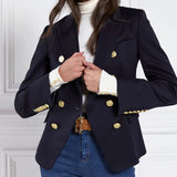 Holland Cooper Knightsbridge Blazer Navy Barathea