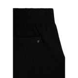 Holland Cooper Maria Knitted Wide Leg Pant In Black