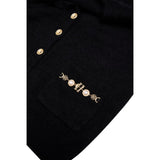 Holland Cooper Mila Cardigan In Black
