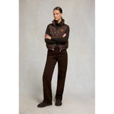 Holland Cooper Milton Padded Gilet In Chocolate
