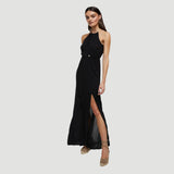 Holland Cooper Paloma Maxi Dress In Black