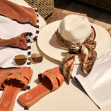 Holland Cooper Monaco Sunglasses in Gold