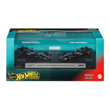 Hot Wheels Premium Mercedes-AMG Petronas Formula 1 Team 2-Pack With Russell & Antonelli Racecars