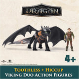 How to Train Your Dragon-Toothless & Hiccup, Viking Duo Action Figures