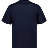 Boss T-Shirt Merino In Dark Blue