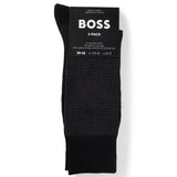 BOSS 2-Pack Houndstooth Socks In Black