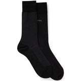 BOSS 2-Pack Houndstooth Socks In Black