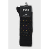 BOSS 2-Pack Minidot Socks In Black