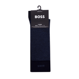 BOSS 2-Pack Of Regular Length Logo-Detail Socks In Open Blue