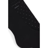 BOSS 2-Pack Of Regular-Length Socks With Logo Details In Black