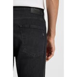 BOSS Delaware Black Slim Fit Italian-Made Denim Jeans In Black