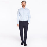 BOSS Hank Slim Fit Shirt In Light Blue