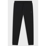 BOSS Orange Cotton-Terry Tracksuit Bottoms With Logo Patch In Black