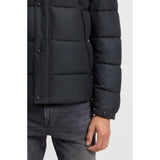 BOSS Orange Regular Fit Water-Repellent Puffer Jacket In Black
