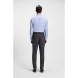 BOSS Slim Fit Easy-Iron Stretch Cotton Shirt In Light Blue