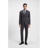 BOSS Slim Fit Easy-Iron Stretch Cotton Shirt In Light Blue
