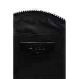 BOSS Structured Envelope Bag With Signature Trims In Black