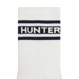 Hunter Pack of 3 Unisex Crew Socks In Bright White / Night Sky