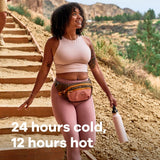 Hydro Flask 21 oz Standard Mouth with Flex Straw Cap In Indigo