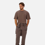 Idustrie The Newport T-Shirt in Mocha