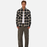 Industrie The Alameda Long-sleeve Shirt in Charcoal/Grey