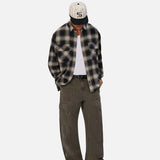 Industrie The Alameda Long-sleeve Shirt in Charcoal/Grey