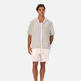 Industrie Cresta Short Sleeve Shirt in Mint/Aqua