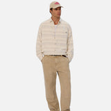 Industrie The Nevada Long-sleeve Shirt in Beige Combo