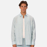Industrie The Avignon Long Sleeve Shirt Mint/Turquoise