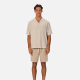 Industrie The Cornella Short-sleeve Shirt in Leaf Combo