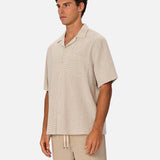 Industrie The Cornella Short-sleeve Shirt in Leaf Combo