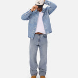 Industrie The Denim Overshirt in Blue Denim